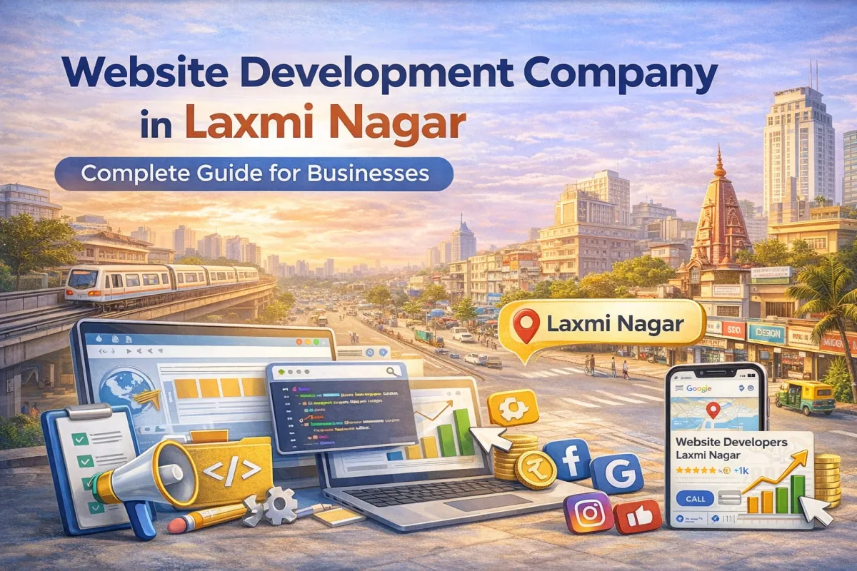 website development Laxmi Nagar