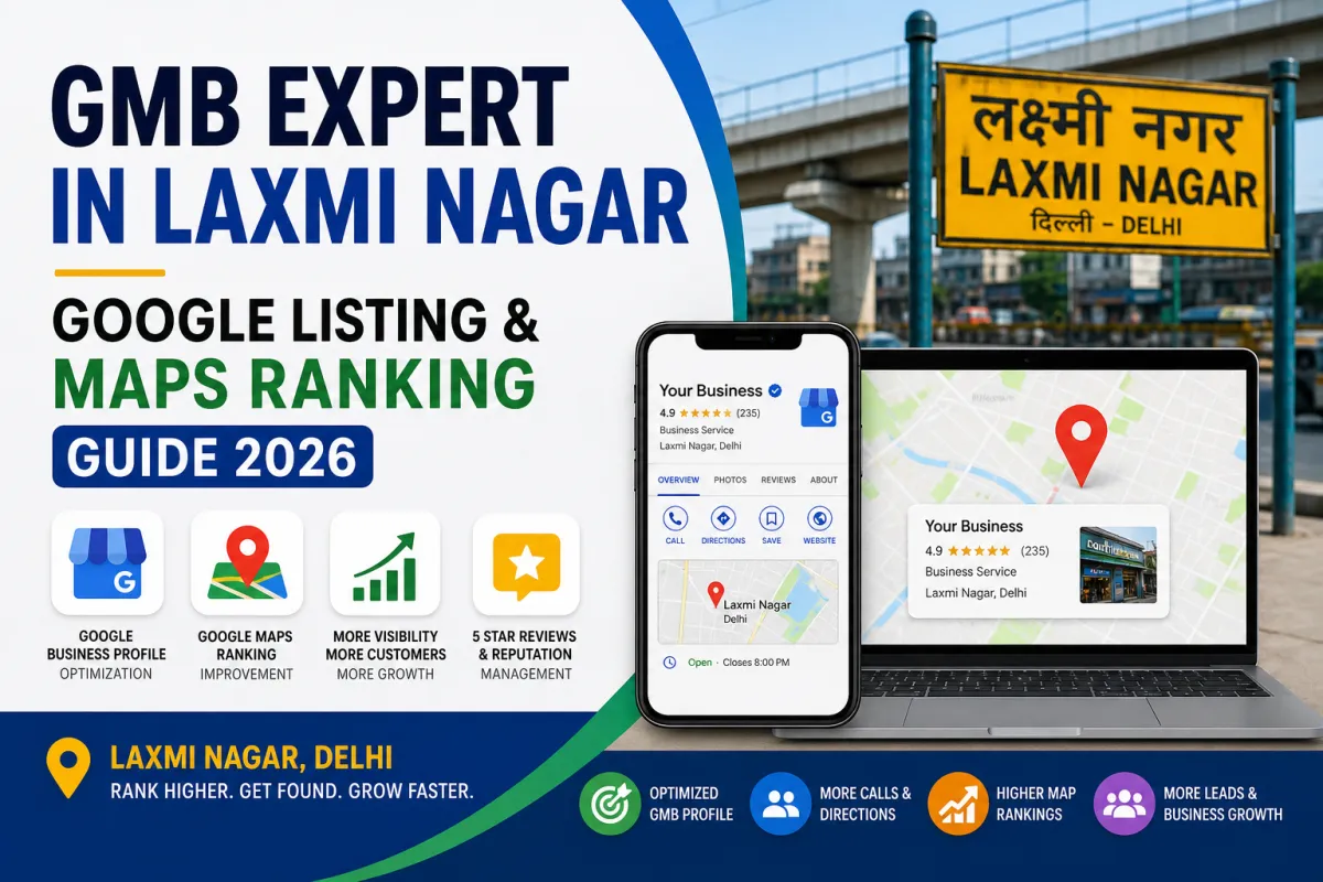 GMB expert in Laxmi Nagar