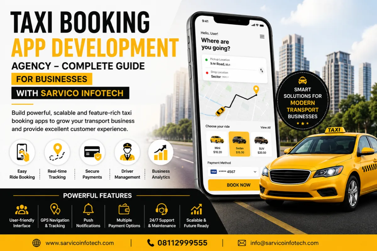 Taxi Booking App Development